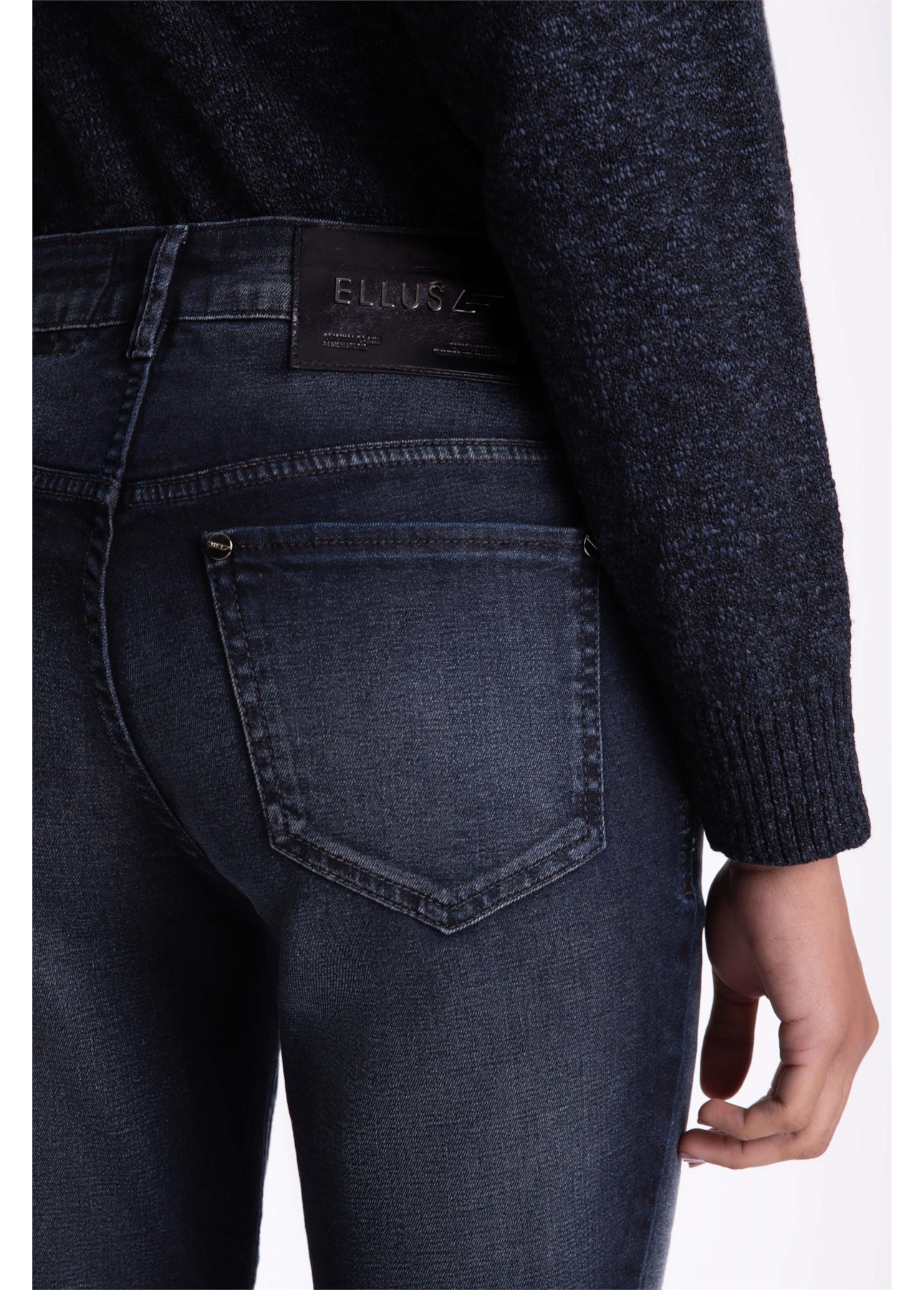 Calça Jeans High Comfort Dark Indigo Skinny 1763-Lav.Escuro C/3d
