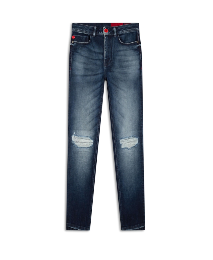 Calça Jeans High Comfort Indigo Hiper Skinny                                         
