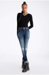 Calça Jeans High Comfort Indigo Hiper Skinny                                         