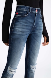 Calça Jeans High Comfort Indigo Hiper Skinny                                         