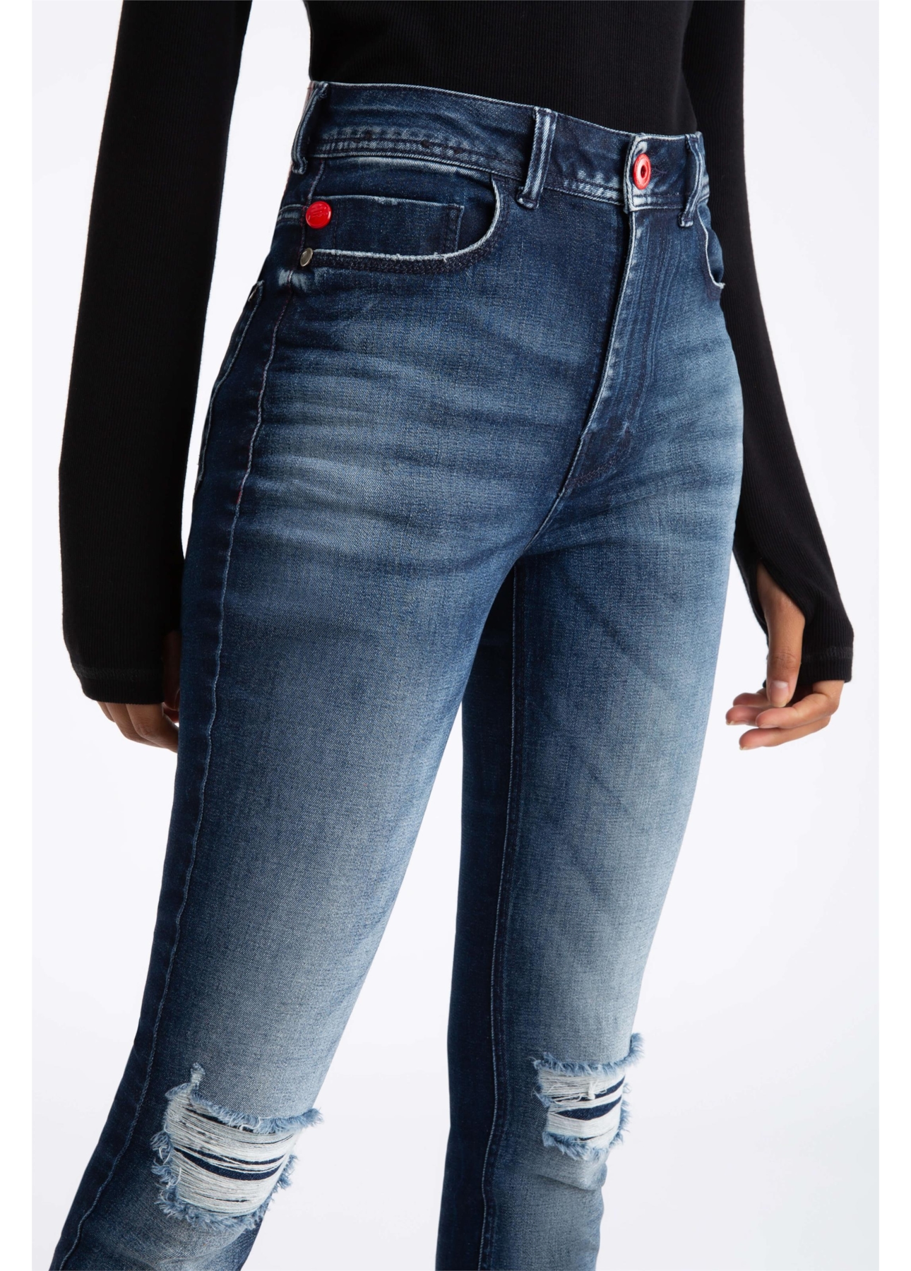 Calça Jeans High Comfort Indigo Hiper Skinny                                         