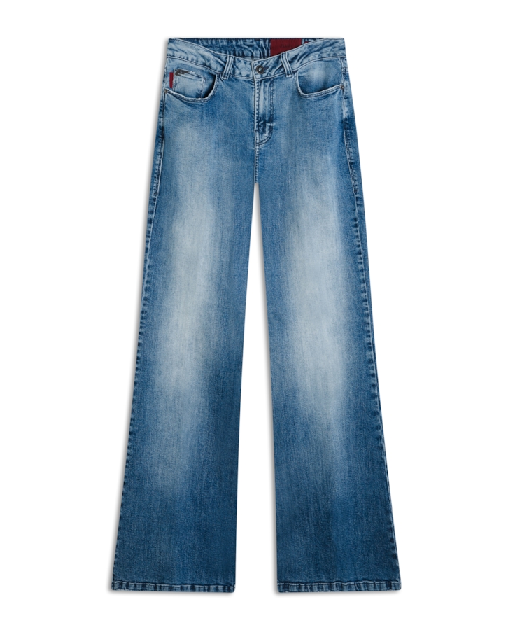 Calça Jeans High Comfort Lav.Claro C/Used