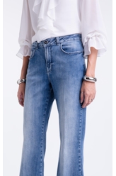 Calça Jeans High Comfort Lav.Claro C/Used