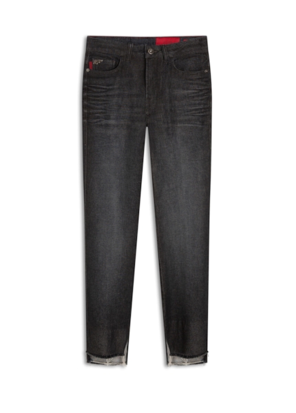 Calça Jeans High Comfort Nero 1536-Lav.Escuro C/Pig.Pt