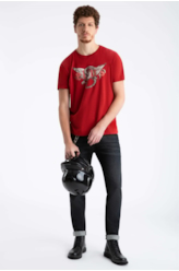 Calça Jeans High Comfort Nero Skinny 1536-Lav.Escuro C/Pig.Pt