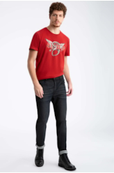 Calça Jeans High Comfort Nero Skinny 1536-Lav.Escuro C/Pig.Pt