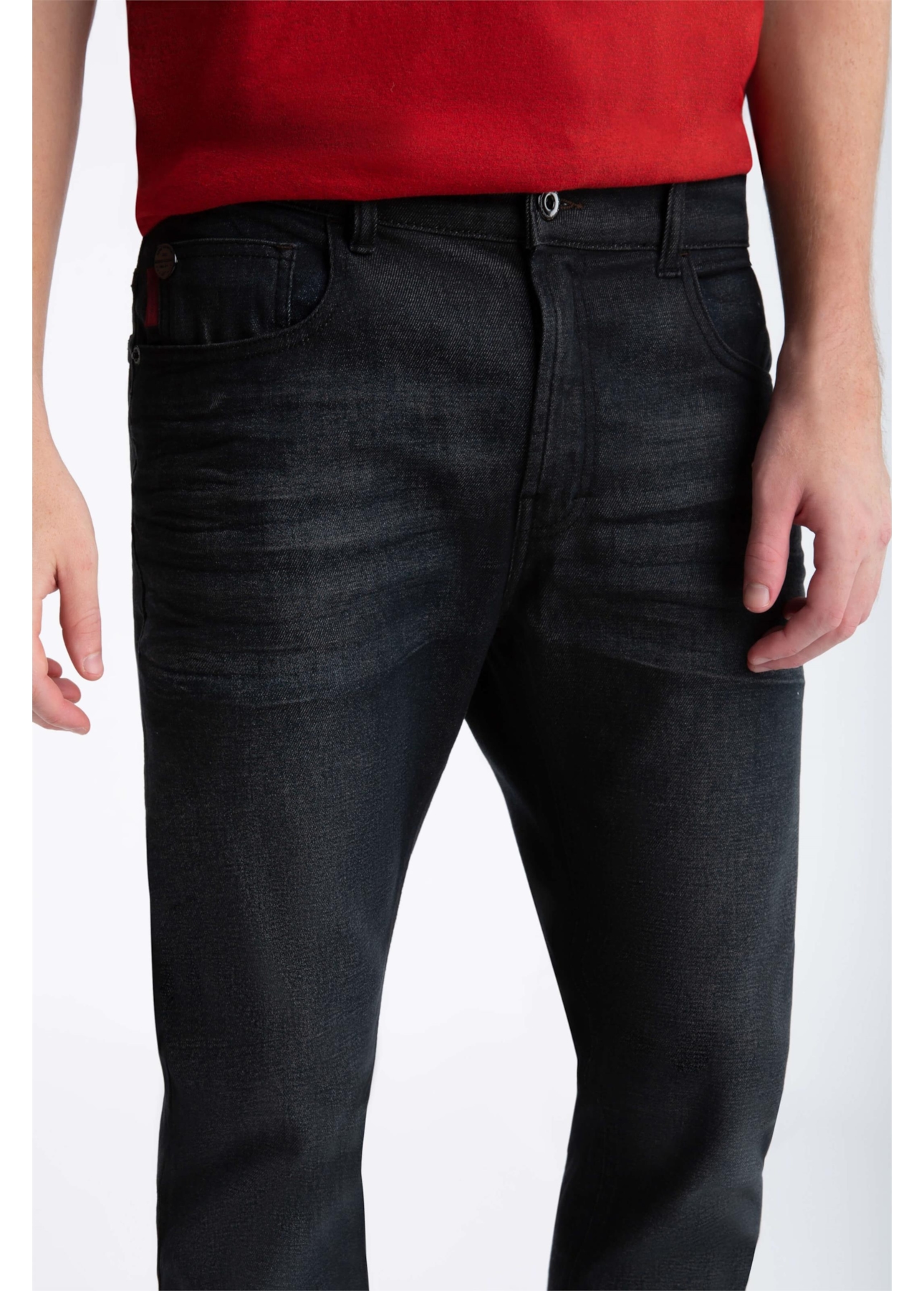 Calça Jeans High Comfort Nero Skinny 1536-Lav.Escuro C/Pig.Pt