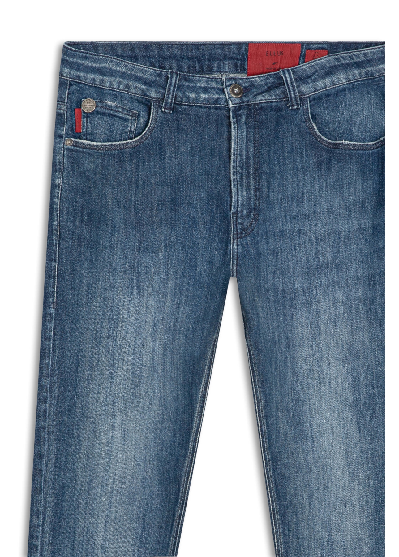 Calça Jeans High Comfort Stretch 1283 Lav.Escuro C/Used