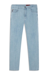 Calça Jeans High Comfort Stretch (Classic) 5 Pockets Lav. Claro Total