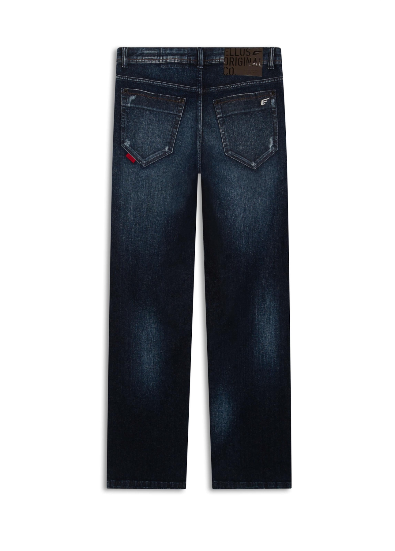 Calça Jeans High Comfort Stretch Dark Slouch 1719-Lav.Escuro C/ Puidos