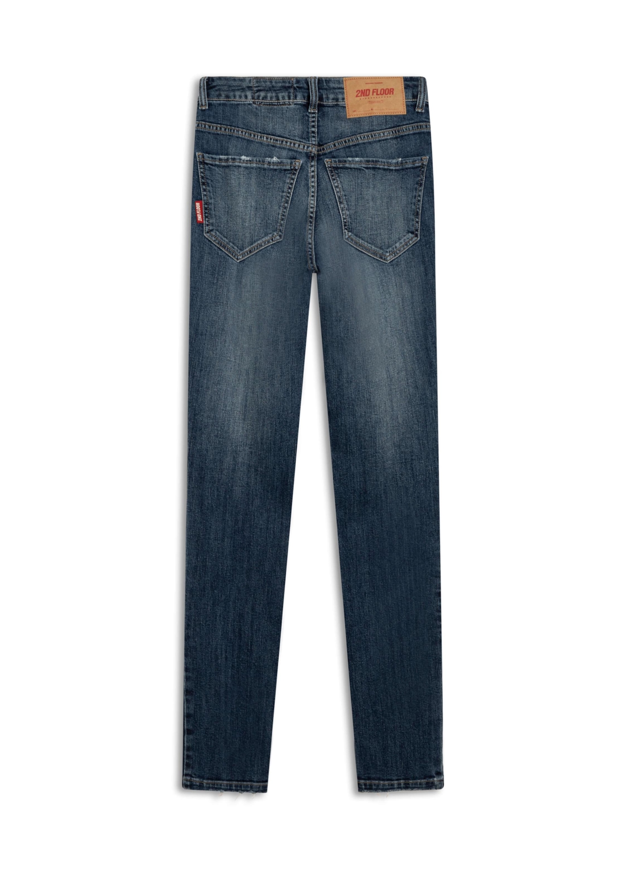Calça Jeans High Comfort Stretch (Hiper Skinny) Lav. S48 Lav.Medio C/ Used