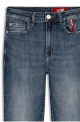Calça Jeans High Comfort Stretch (Hiper Skinny) Lav. S48 Lav.Medio C/ Used
