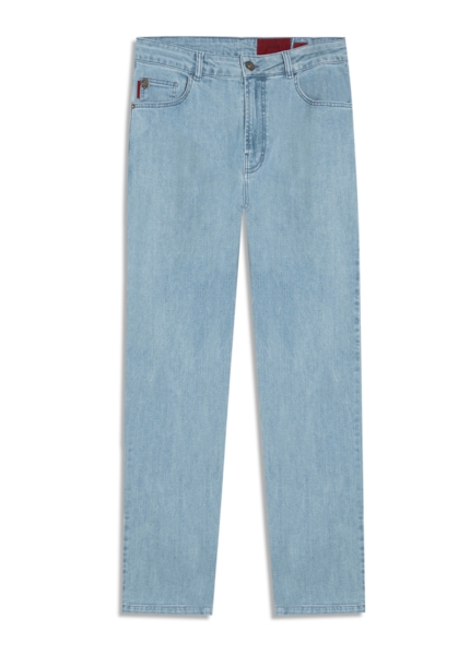Calça Jeans High Comfort Stretch (Skinny) 5 Pockets Lav. Claro Total