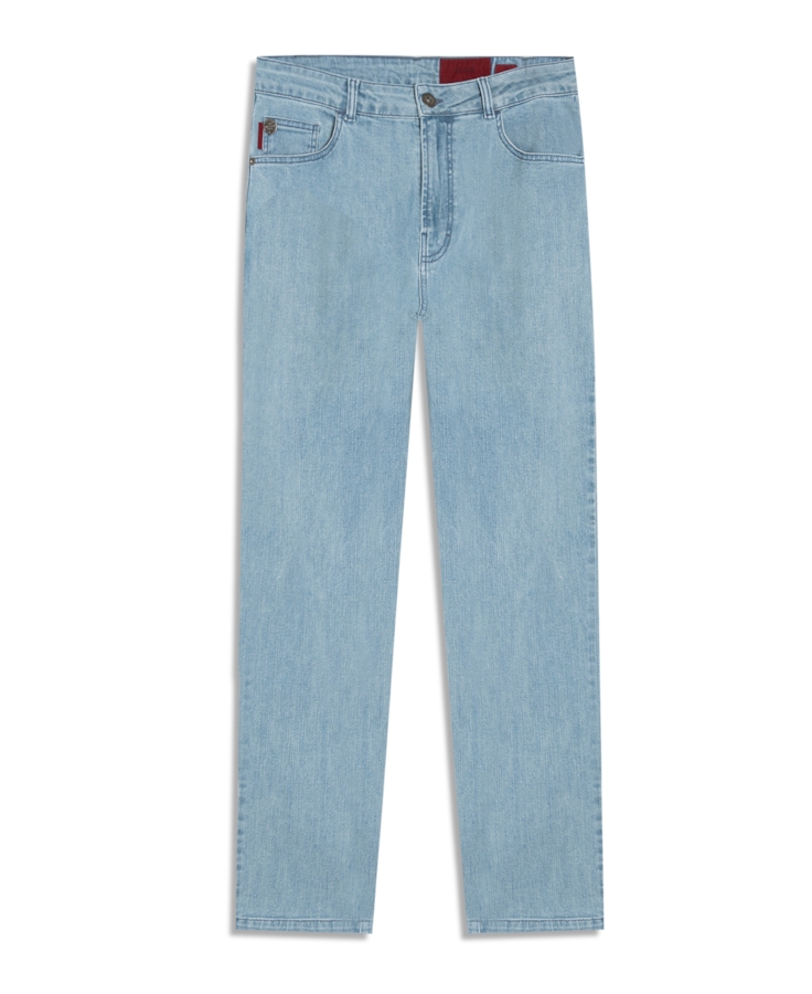 Calça Jeans High Comfort Stretch (Skinny) 5 Pockets Lav. Claro Total