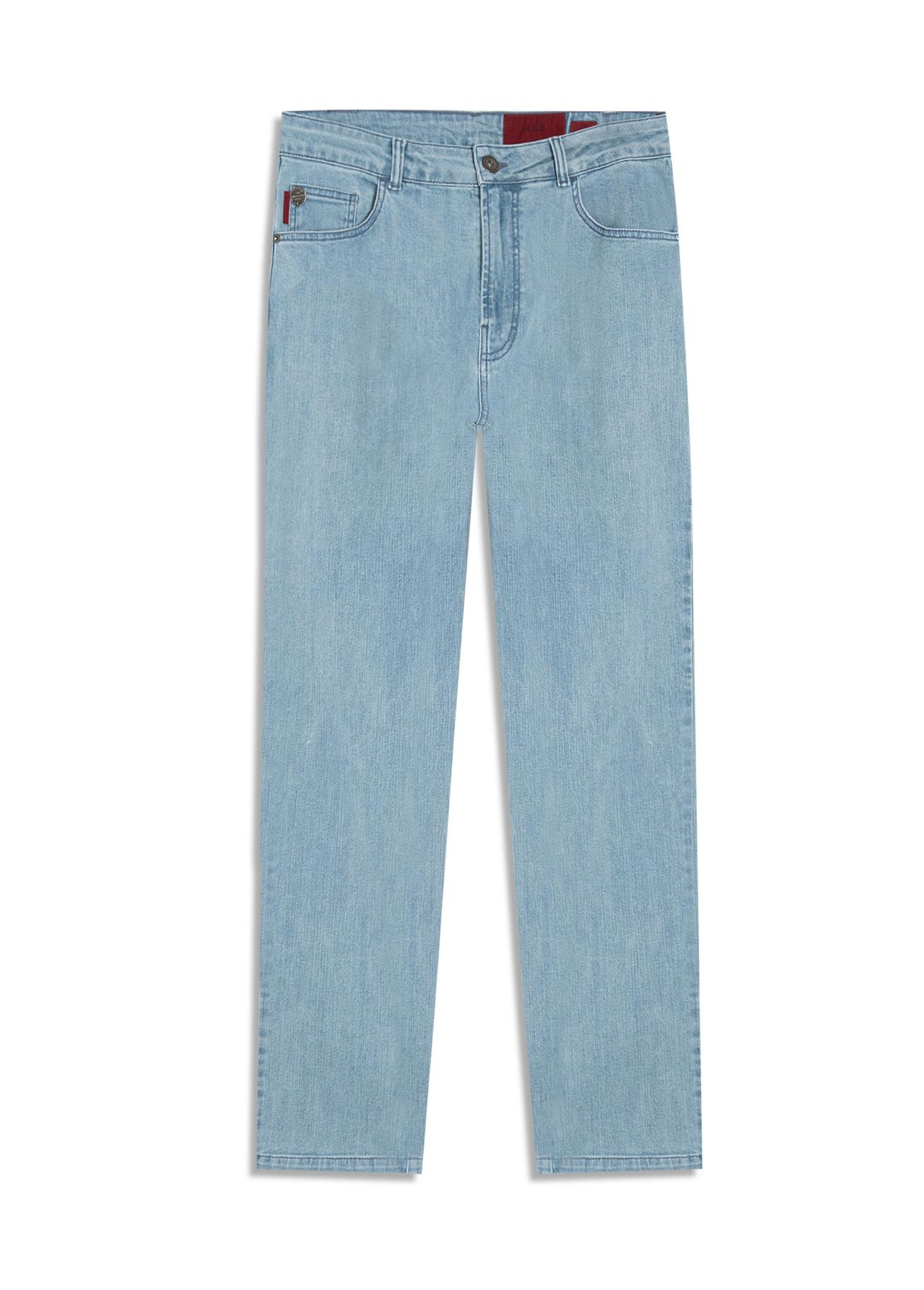 Calça Jeans High Comfort Stretch (Skinny) 5 Pockets Lav. Claro Total