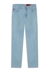 Calça Jeans High Comfort Stretch (Skinny) 5 Pockets Lav. Claro Total