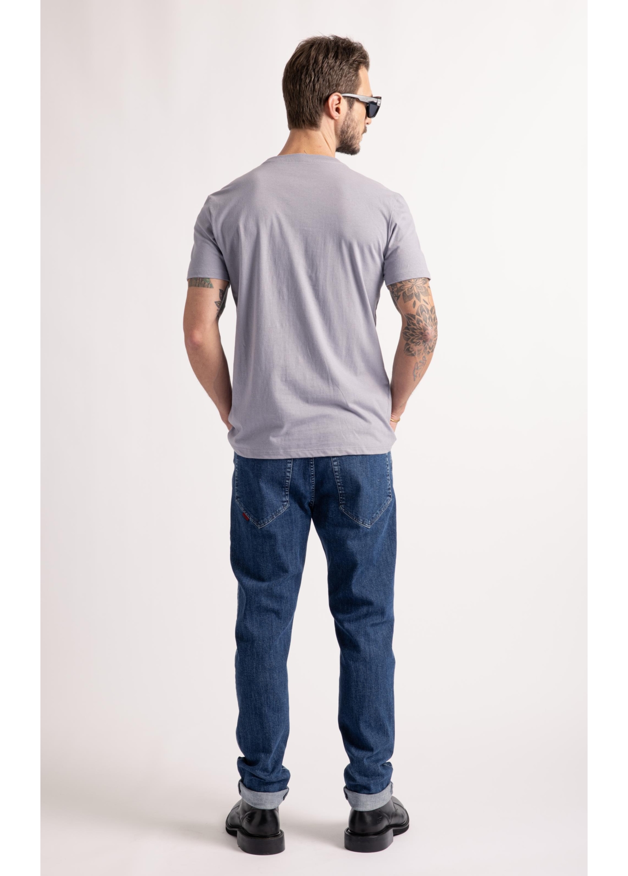Calça Jeans High Comfort Stretch (Skinny) 5 Pockets Lav.Medio Total