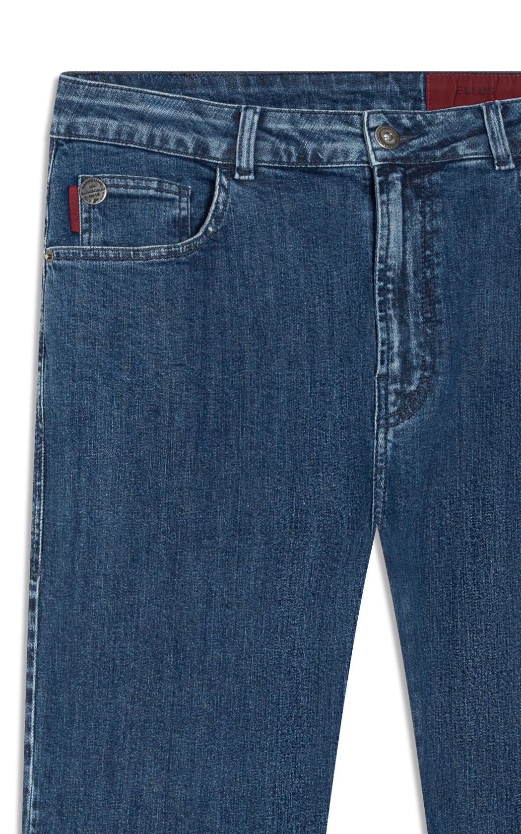 Calça Jeans High Comfort Stretch (Skinny) 5 Pockets Lav.Medio Total