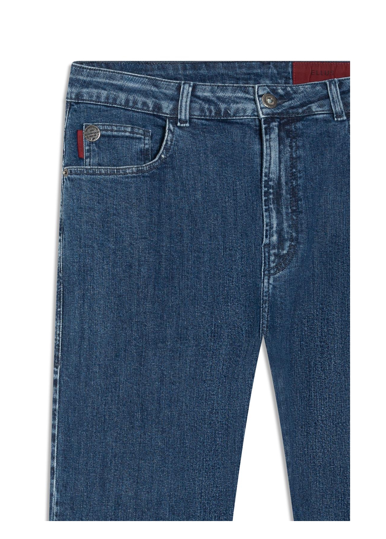 Calça Jeans High Comfort Stretch (Skinny) 5 Pockets Lav.Medio Total