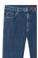 Calça Jeans High Comfort Stretch (Skinny) 5 Pockets Lav.Medio Total