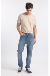 Calça Jeans High Comfort Stretch Skinny Lav. Médio C/Used