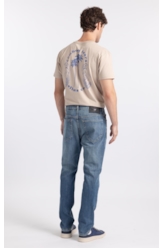Calça Jeans High Comfort Stretch Skinny Lav. Médio C/Used