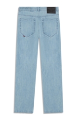 Calça Jeans High Comfort Stretch (Slim) 5 Pockets Lav. Claro
