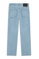 Calça Jeans High Comfort Stretch (Slim) 5 Pockets Lav. Claro
