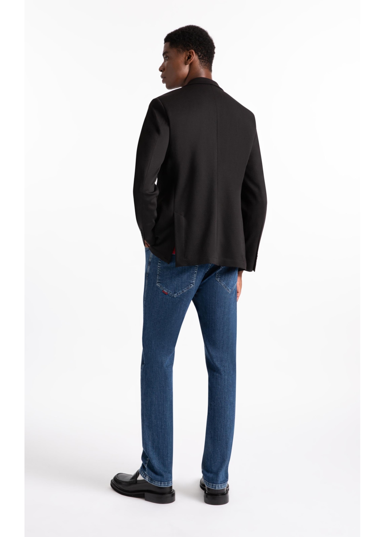 Calça Jeans High Comfort Stretch (Slim) 5 Pockets Lav.Medio