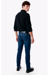 Calça Jeans High Comfort Stretch (Slim) 5 Pockets Lav.Medio