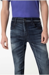 Calça Jeans Indigo Motorcycle 1614-Lav.Escuro C/ 3d