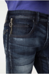 Calça Jeans Indigo Motorcycle 1614-Lav.Escuro C/ 3d
