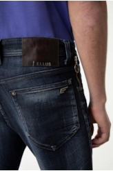 Calça Jeans Indigo Motorcycle 1614-Lav.Escuro C/ 3d