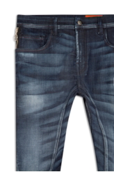Calça Jeans Indigo Motorcycle 1614-Lav.Escuro C/ 3d