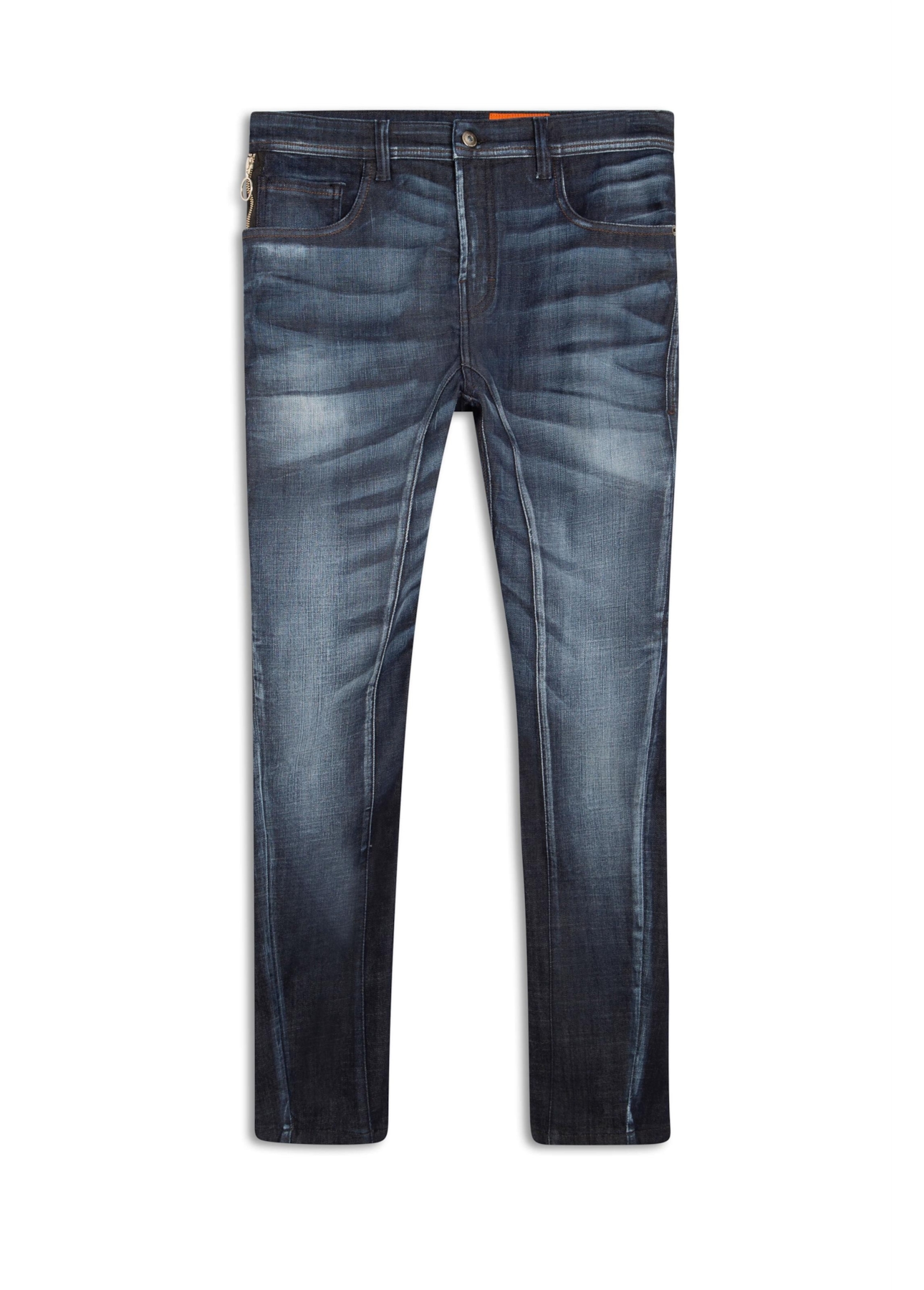 Calça Jeans Indigo Motorcycle 1614-Lav.Escuro C/ 3d