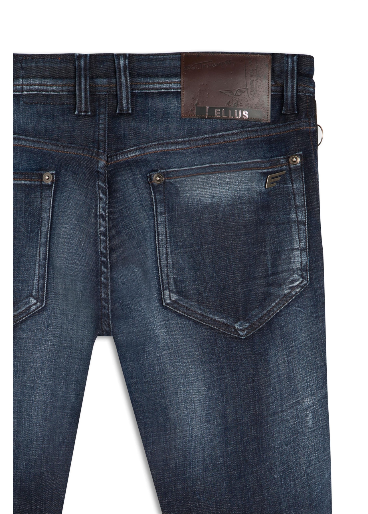 Calça Jeans Indigo Motorcycle 1614-Lav.Escuro C/ 3d