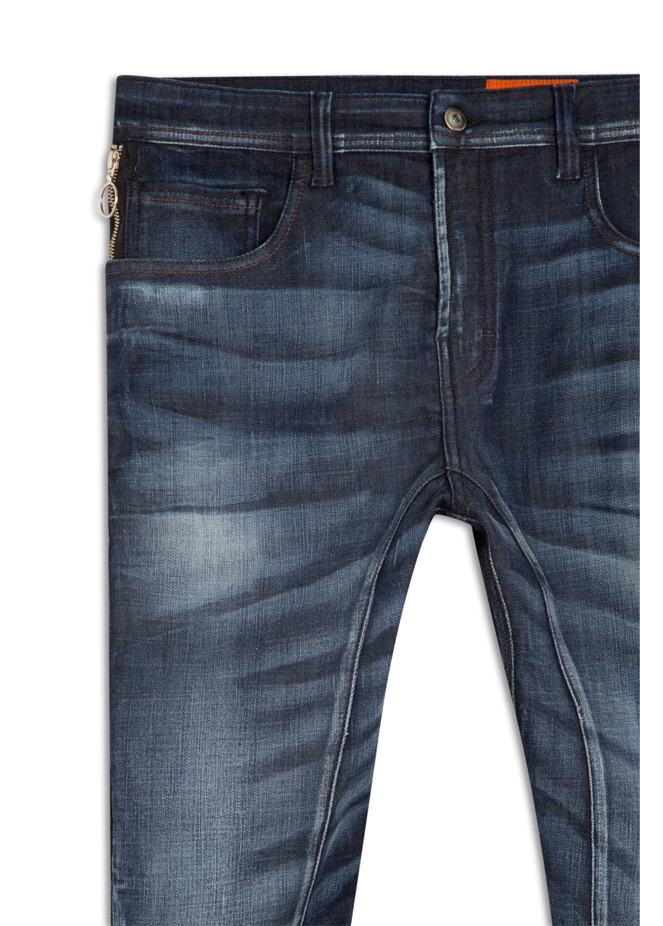 Calça Jeans Indigo Motorcycle 1614-Lav.Escuro C/ 3d