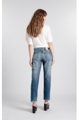 Calça Jeans Indigo Preppy Claro C/ Tie Dye