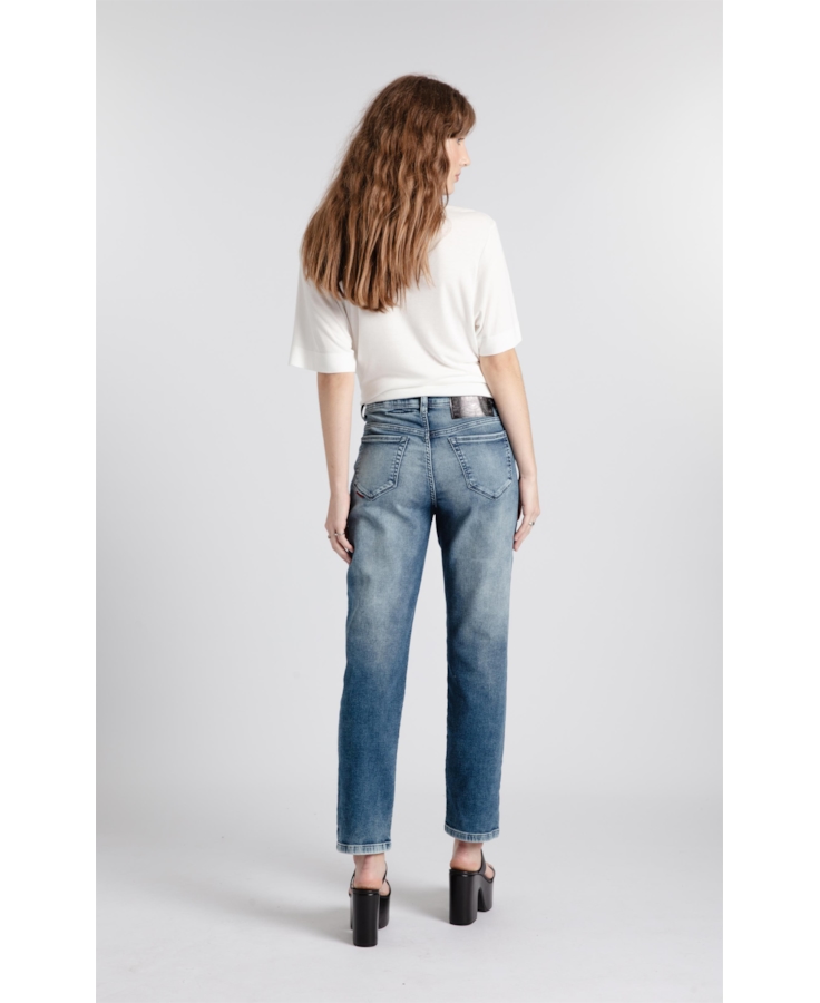 Calça Jeans Indigo Preppy Claro C/ Tie Dye