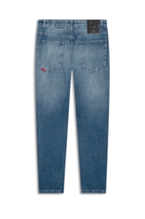 Calça Jeans Indigo Rock Lav.Médio C/ Pincelado