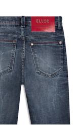 Calça Jeans Indigo Skinny Lav.Escuro C/Sky+3d