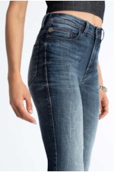 Calça Jeans Indigo Skinny Lav.Escuro C/Sky+3d
