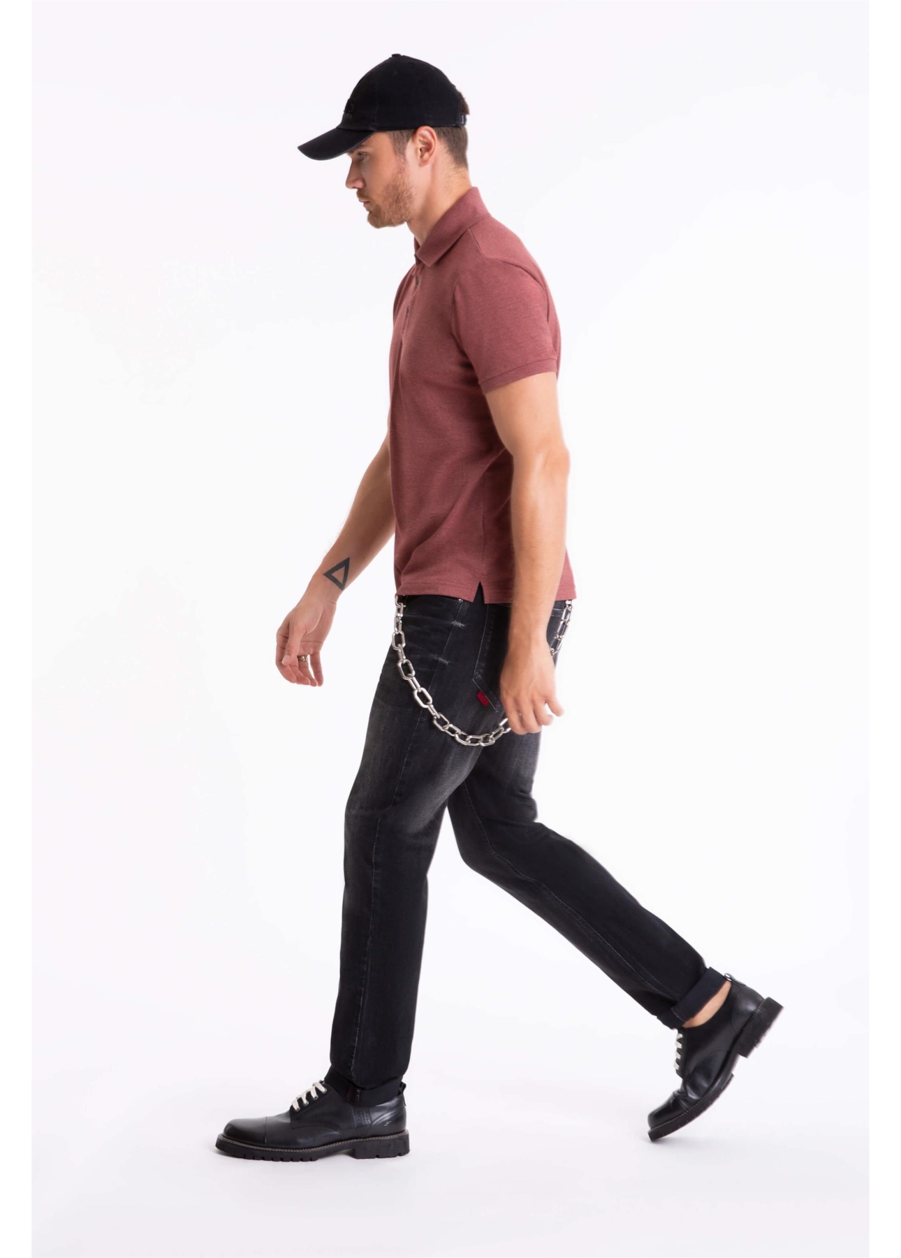 Calça Jeans Intense Black 1515- Lav.Black C/ Tie Dy