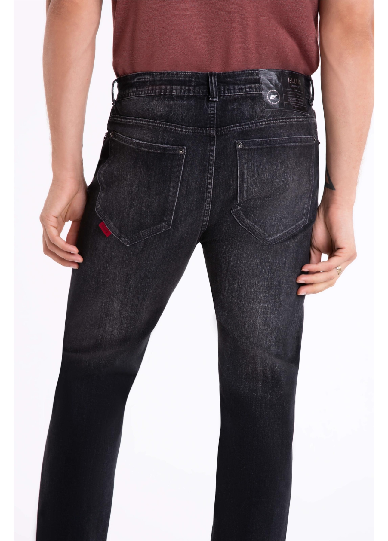 Calça Jeans Intense Black 1515- Lav.Black C/ Tie Dy