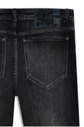 Calça Jeans Intense Black 1515- Lav.Black C/ Tie Dy