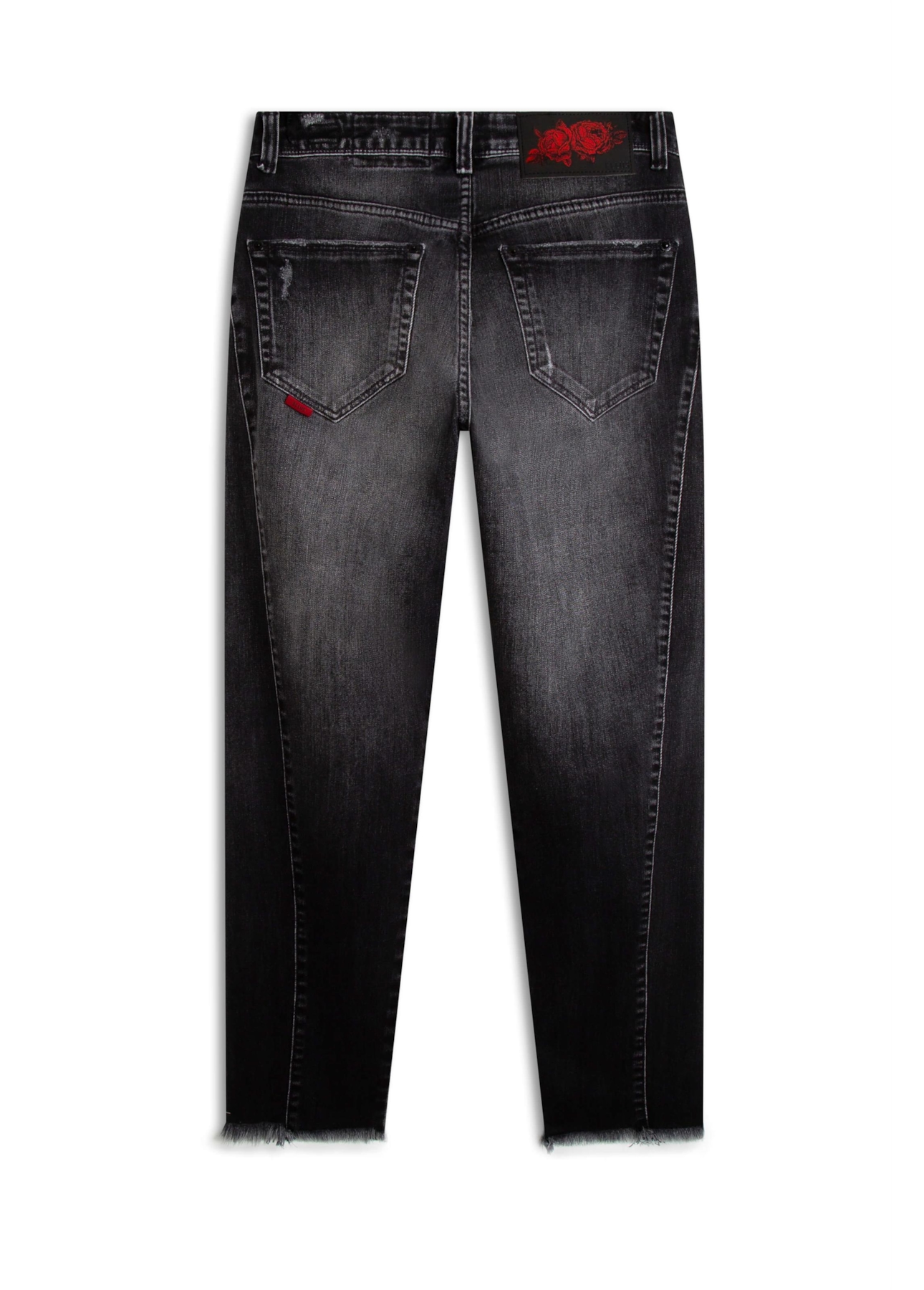 Calça Jeans Intense Black Ellus Lav.Black C/Puidos+patch
