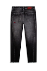 Calça Jeans Intense Black Ellus Lav.Black C/Puidos+patch