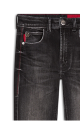 Calça Jeans Intense Black h Gisele Et Metal 1790-Lav.Black C/ Tie Dye