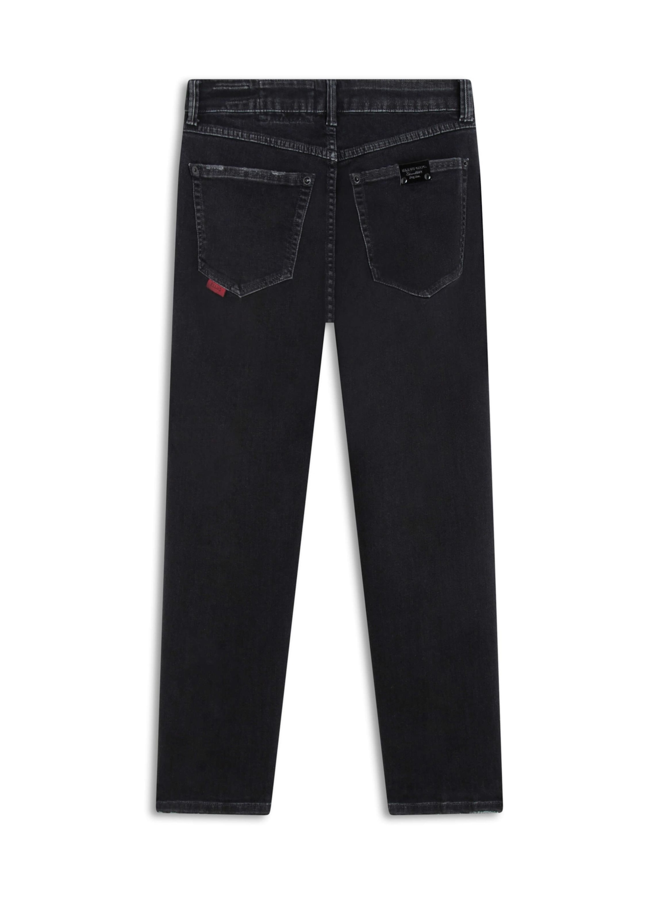 Calça Jeans Intense Black Mom 1744-Lav.Black C/ Rebolo