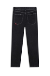 Calça Jeans Intense Black Mom 1744-Lav.Black C/ Rebolo